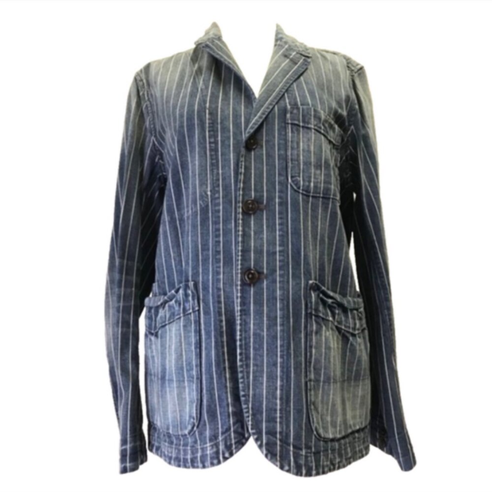 Polo Ralph Lauren Pinstripe Denim Jacket